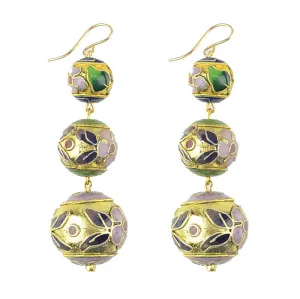 Syros Graduated Drop Earrings (WS)