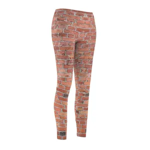 T - Leggings - Brick Print