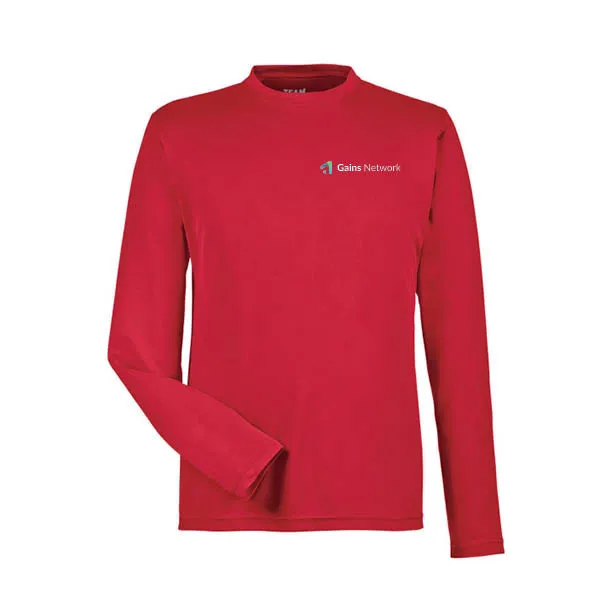 Team 365 Zone Performance Long Sleeve Shirts Gains Network