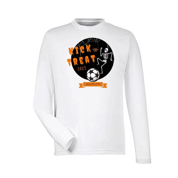 Team 365 Zone Performance Long Sleeve Shirts Kick or Treat 2023
