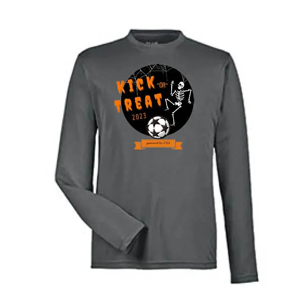 Team 365 Zone Performance Long Sleeve Shirts Kick or Treat 2023