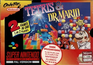 Tetris & Dr. Mario i æske