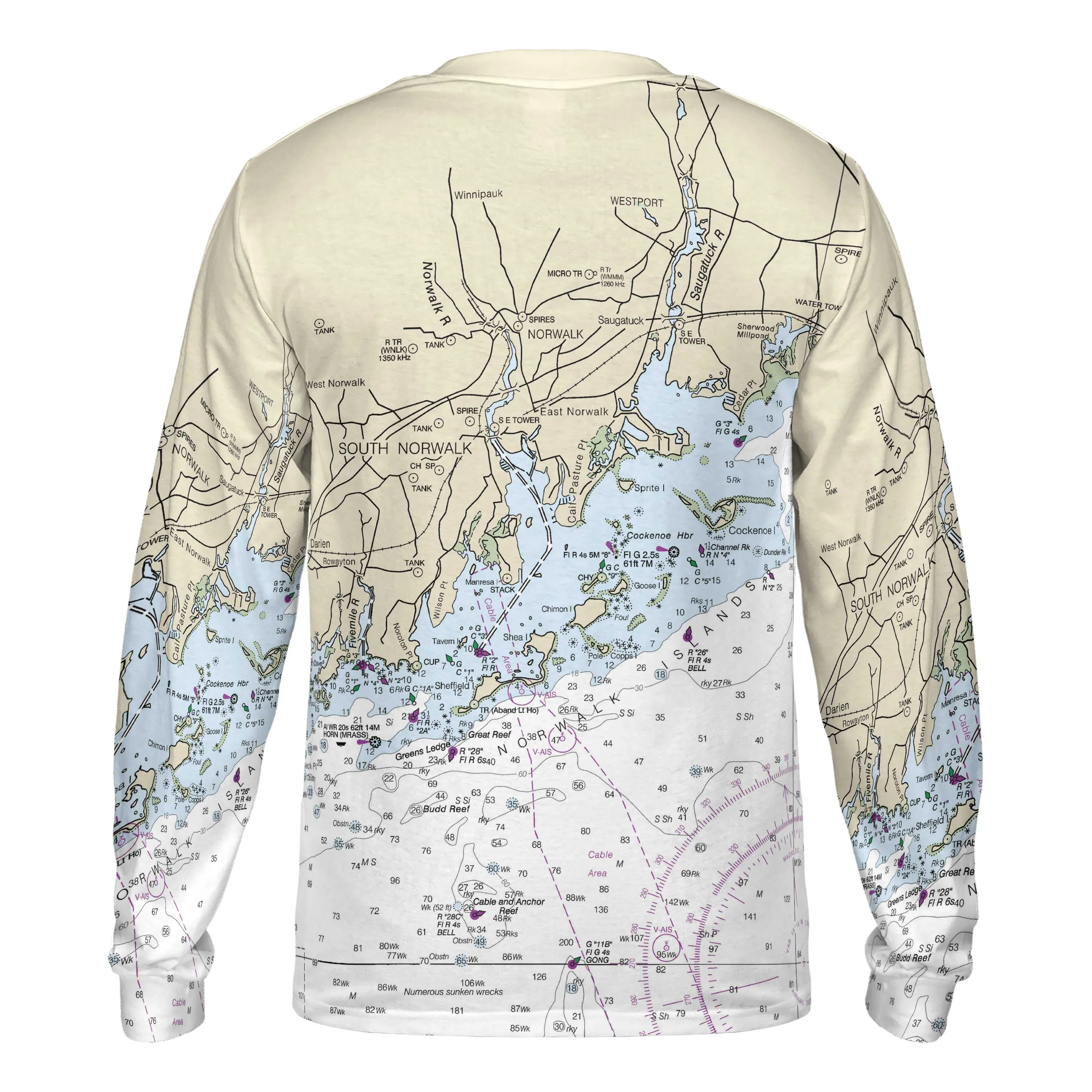 The Norwalk Navigator Long Sleeve Tee