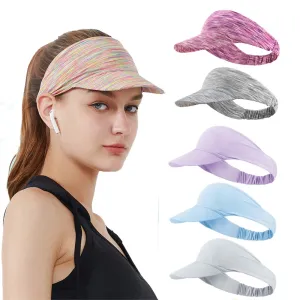 Tie-Dye Ice Silk Wide Brim Sports Caps