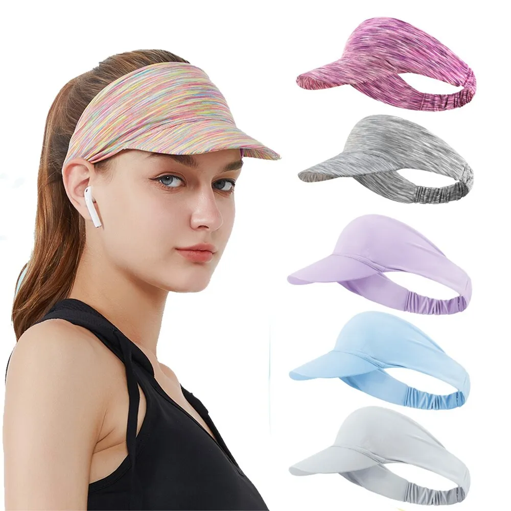 Tie-Dye Ice Silk Wide Brim Sports Caps