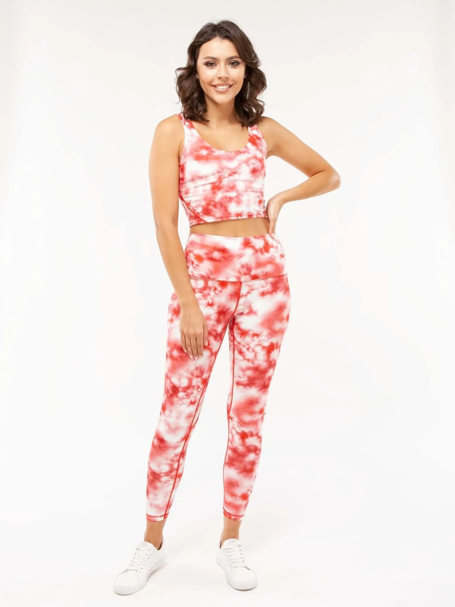 Tie Dye Yoga Sports Bra