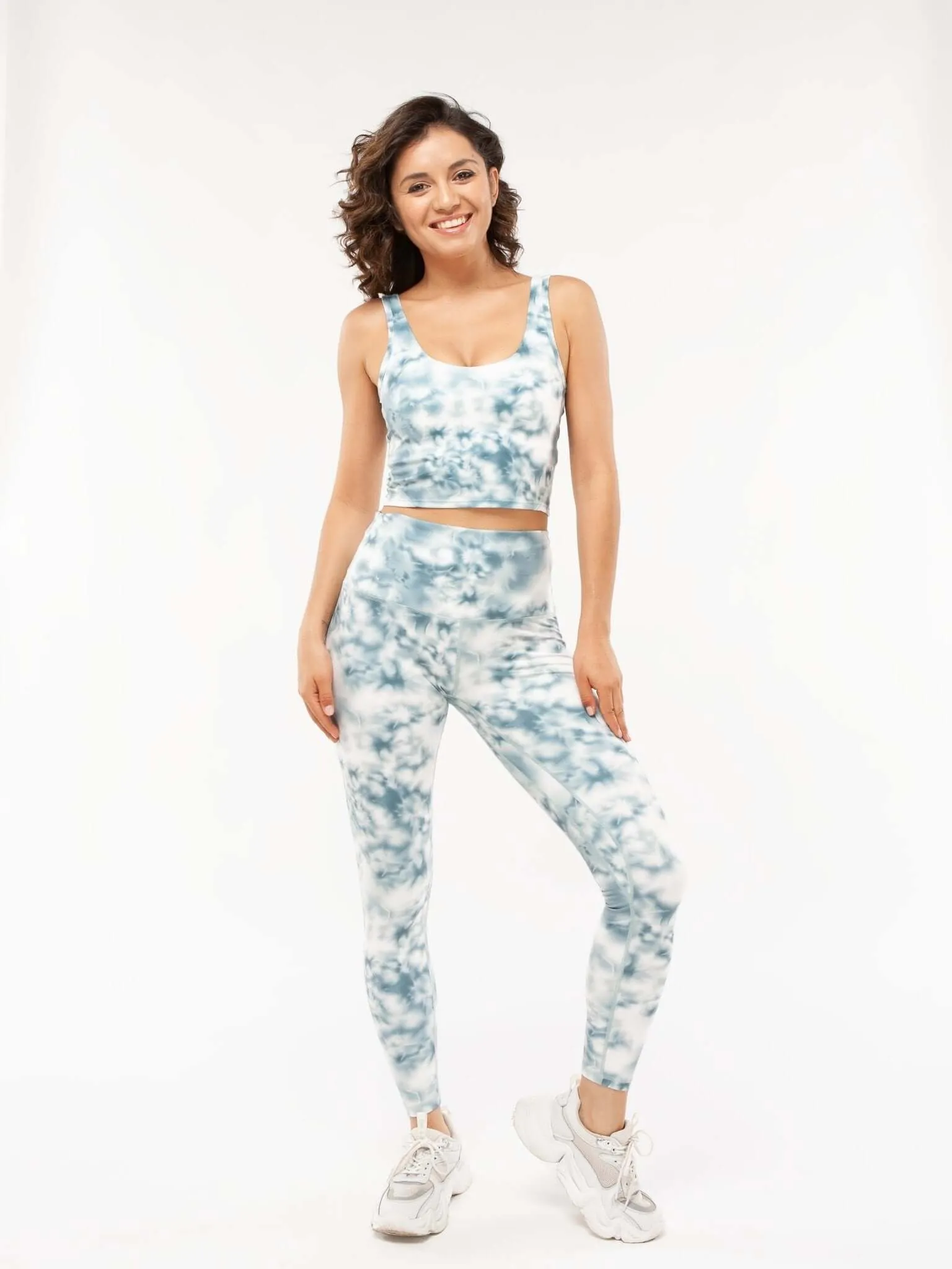 Tie Dye Yoga Sports Bra