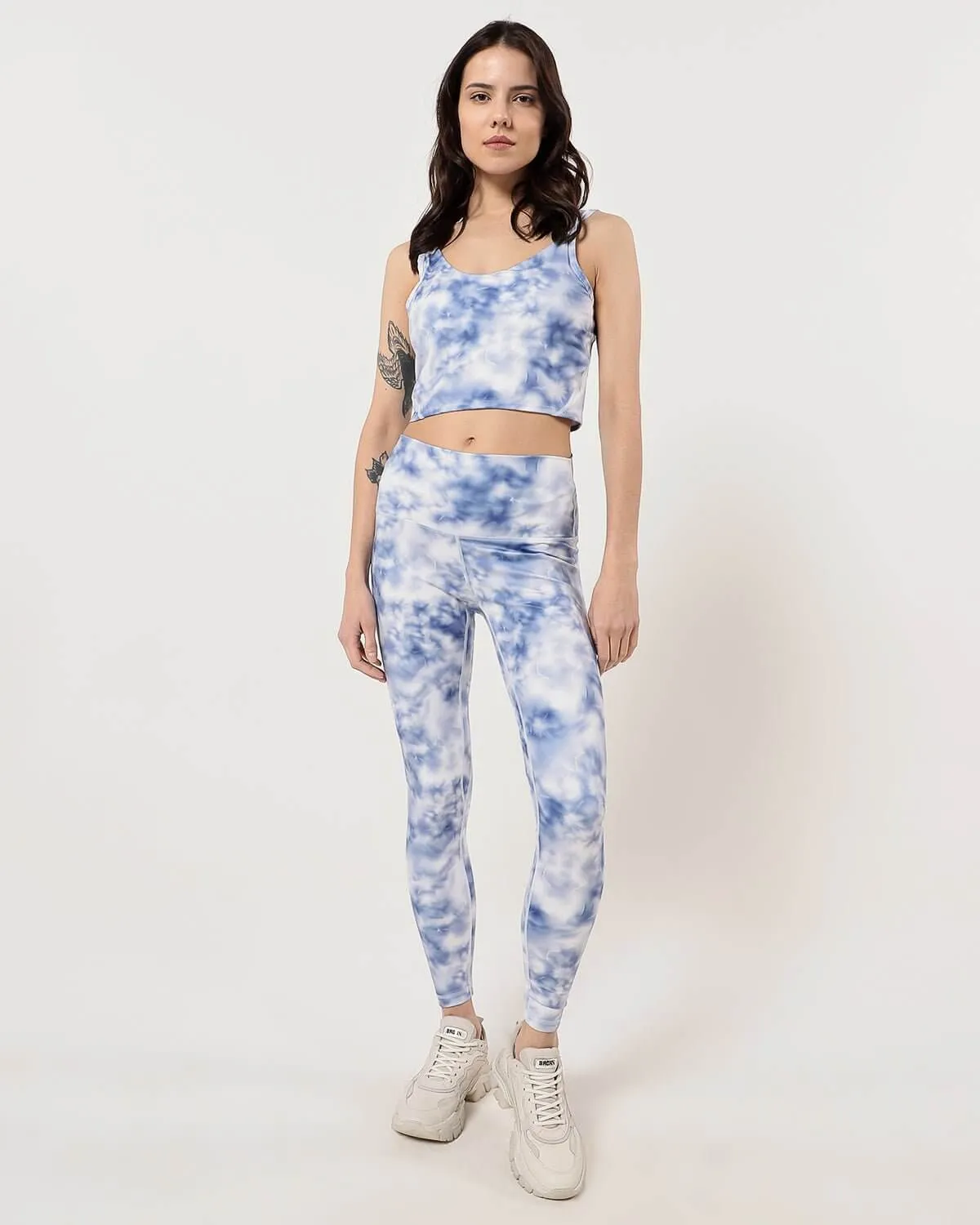 Tie Dye Yoga Sports Bra