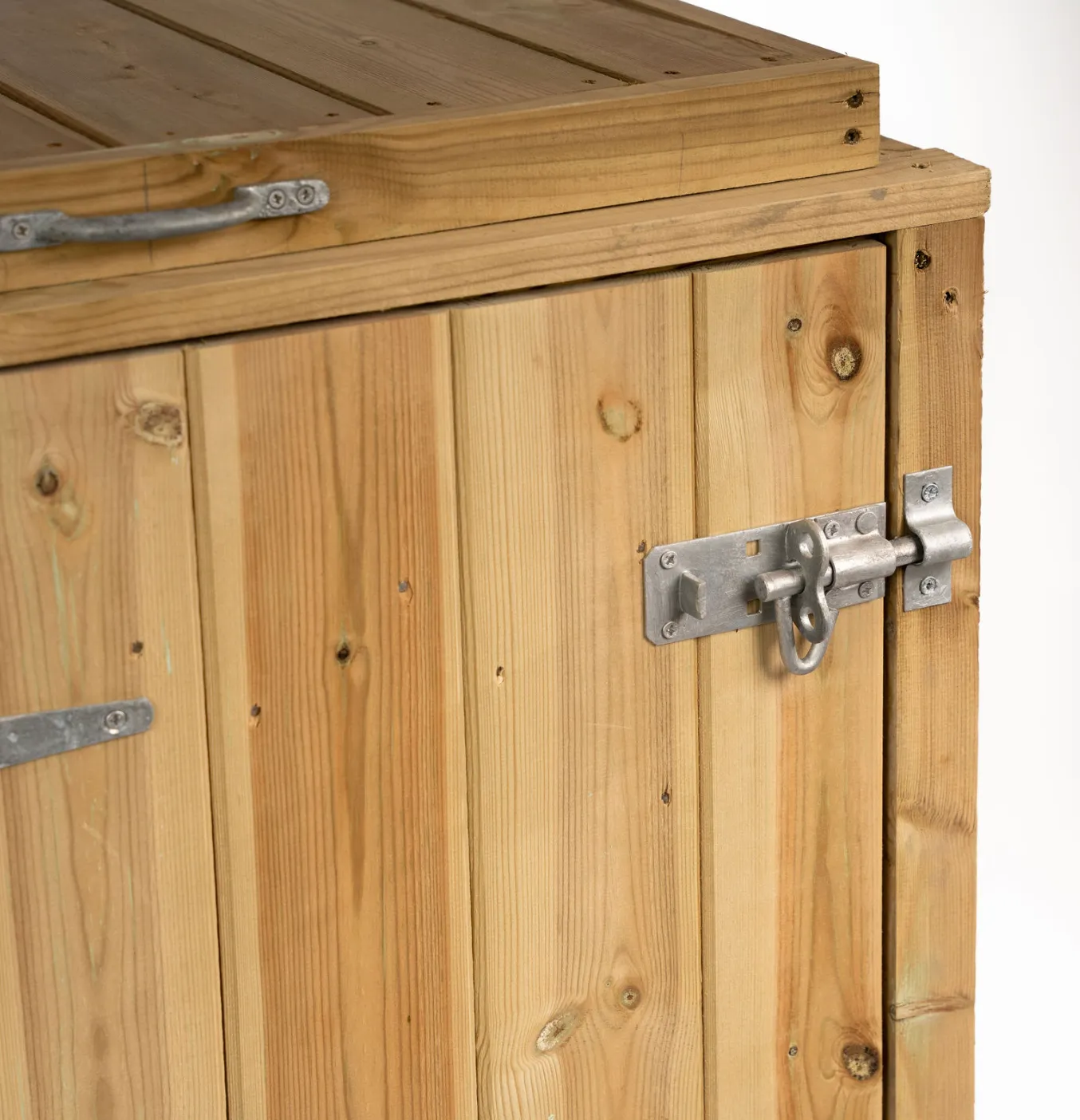 Timber Bin & Recycling Box Store - Fully Assembled