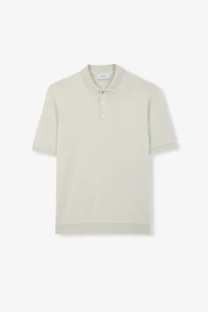 Unfeigned Short Sleeve Polo - Bone White