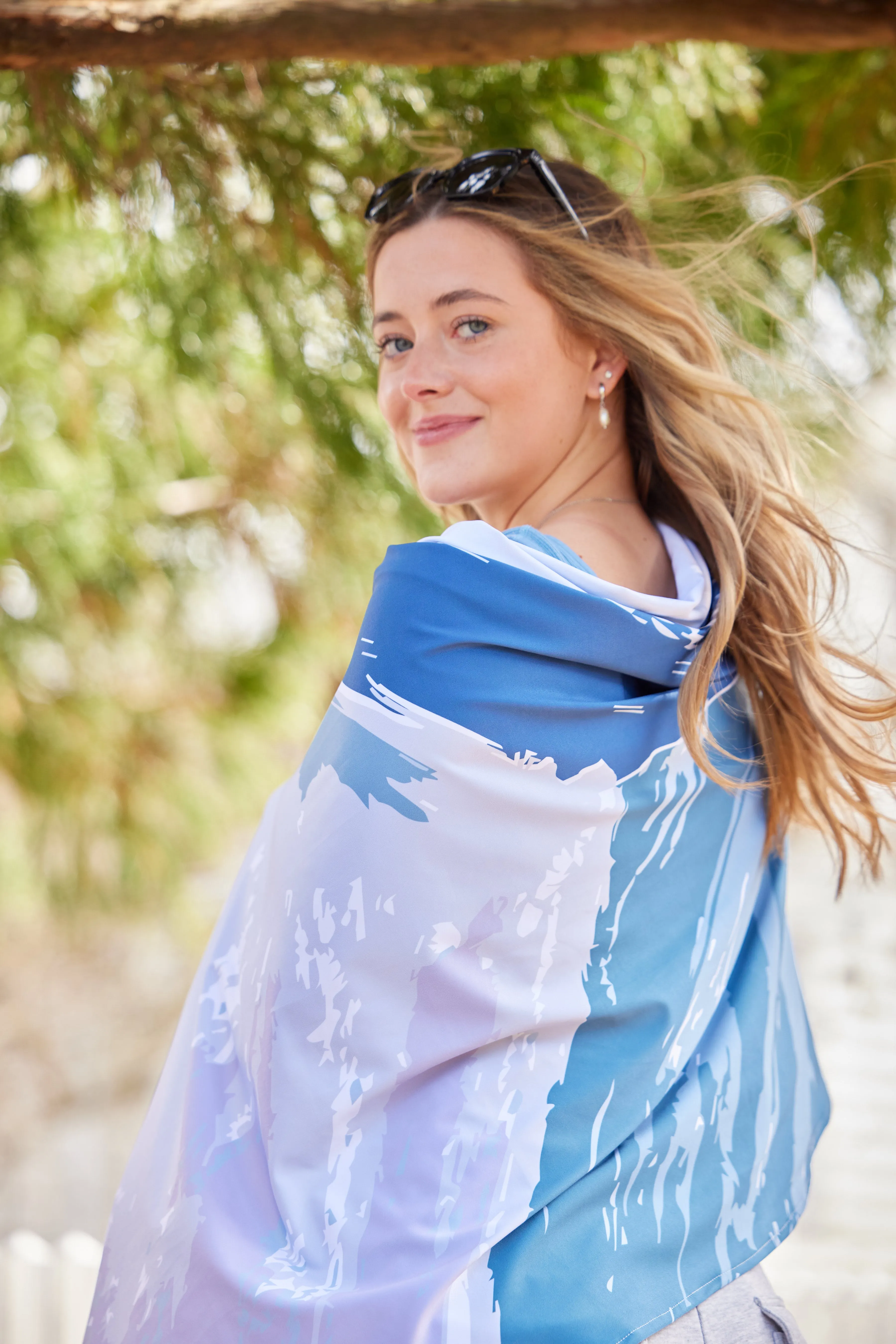 UPF 50 Beach Towel/Wrap - Journey