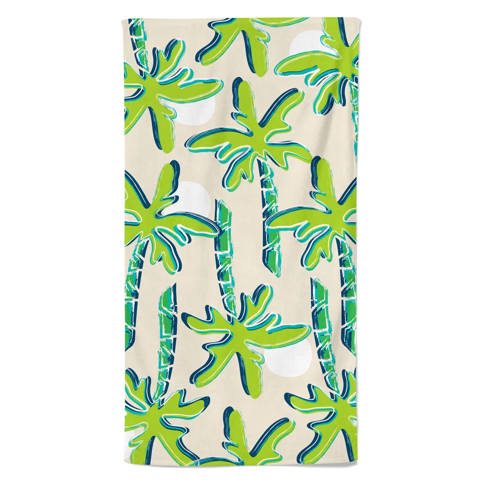 UPF 50 Beach Towel/Wrap - Oasis