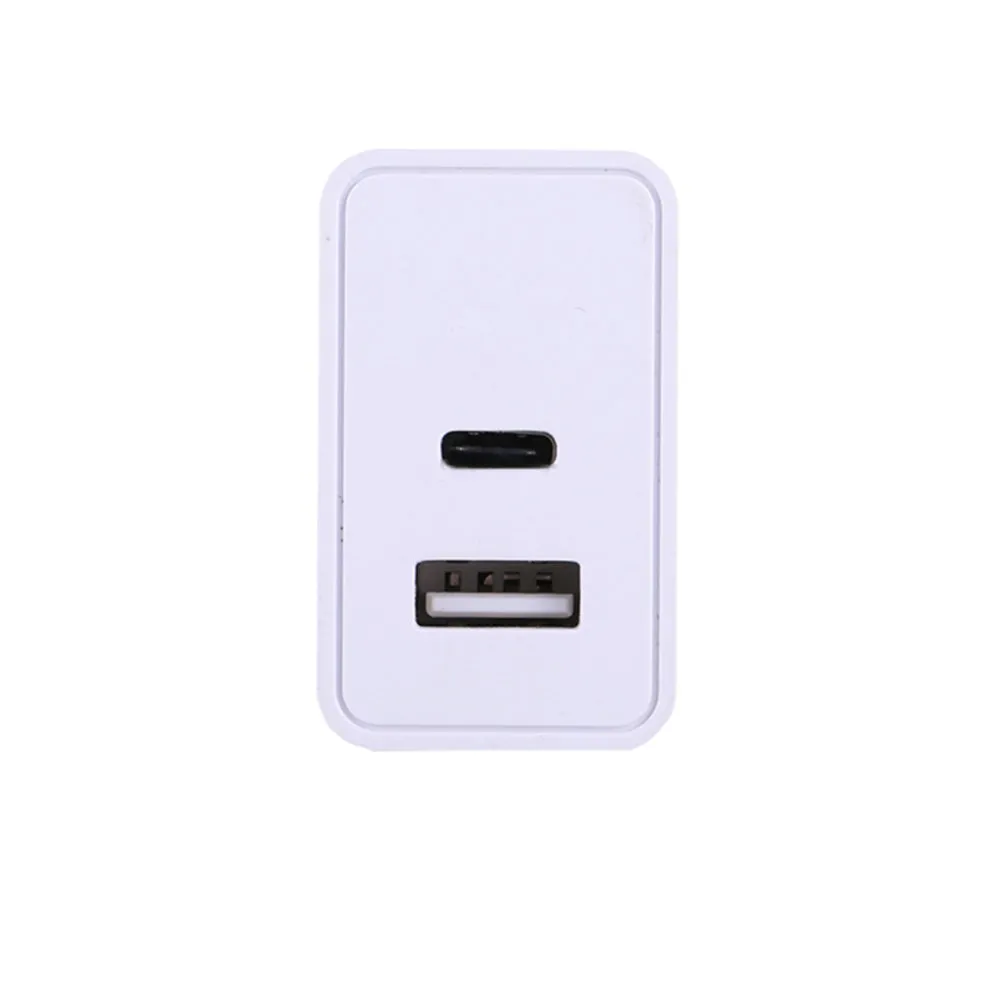 USB C PD Charger 29W Power Delivery Type c Wall Charger with 2 Ports for iPhone Android European regulations white