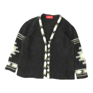 Valentino Womens Black Cardigan | Vintage High End Designer Knit Button Sweater