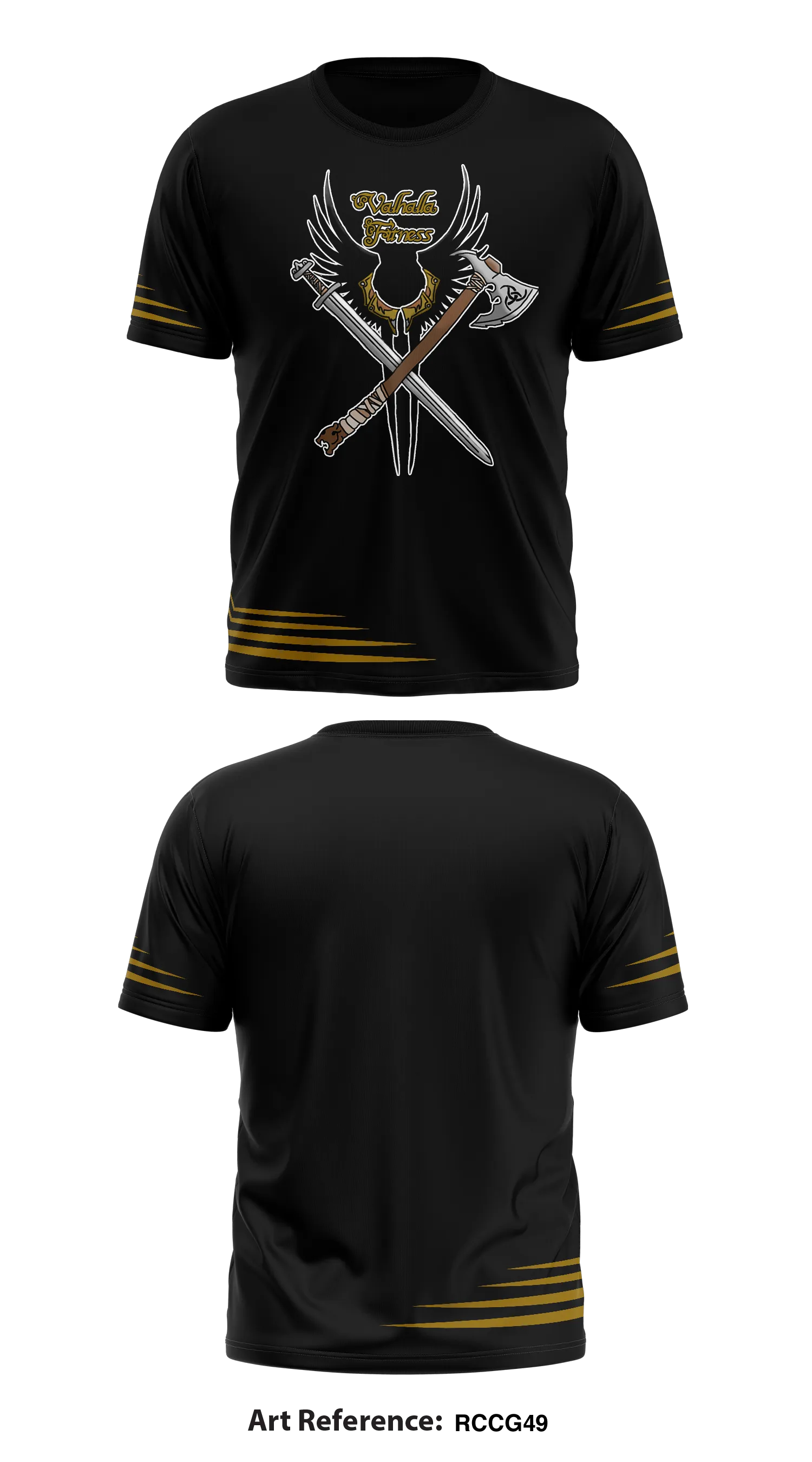 Valhalla Sports Store 1 Core Men's SS Performance Tee - rCcg49
