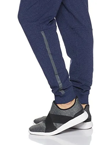 Van Heusen Athleisure Men's Cotton Track Pants (8907670037652_50045_Navy_XL)