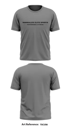 VANNDALIZE ELITE SPORTS PERFORMANCE & FITNESS Store 1 Core Men's SS Performance Tee - tSc2s6