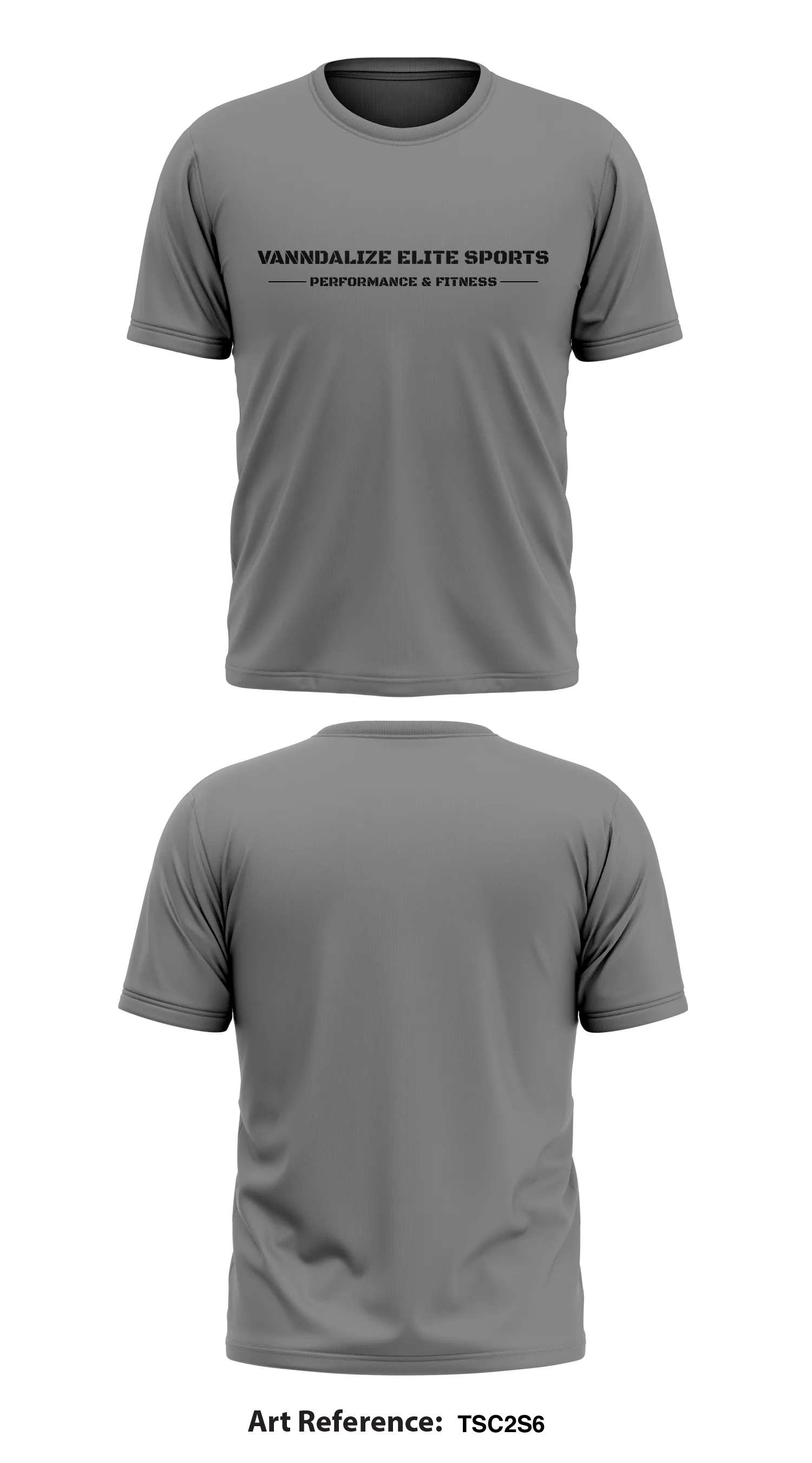 VANNDALIZE ELITE SPORTS PERFORMANCE & FITNESS Store 1 Core Men's SS Performance Tee - tSc2s6