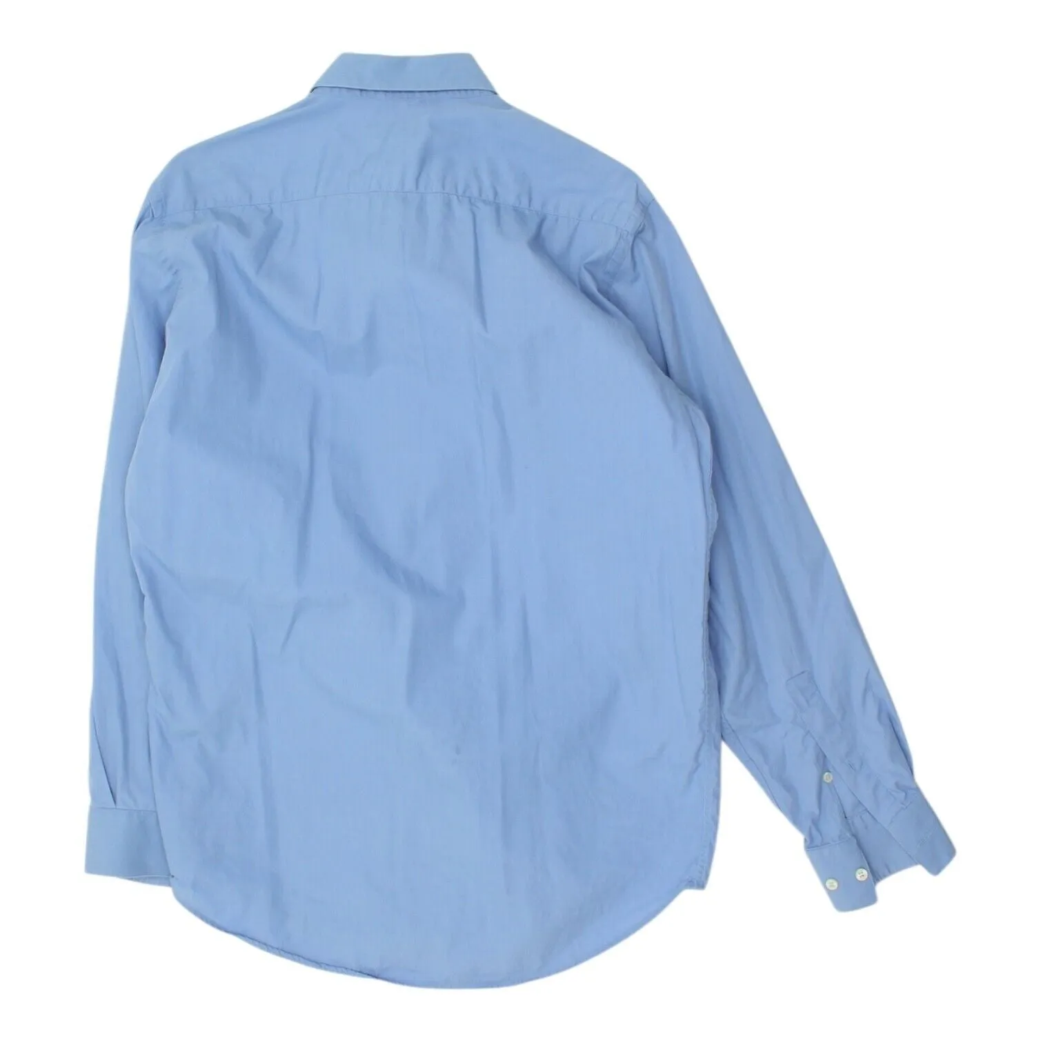 Versace Classic V2 Mens Blue Button Up Shirt | Vintage Formal High End Designer
