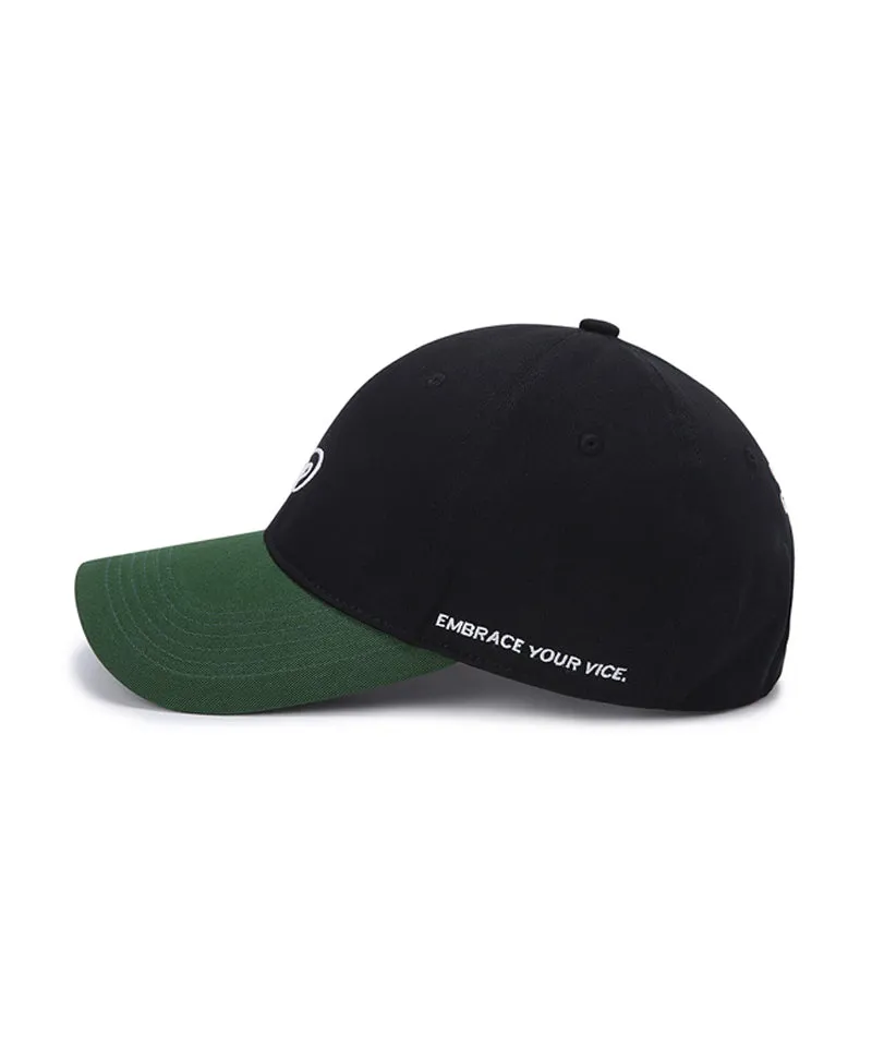 Vice Golf Atelier Florida Color Block Ball Cap - Black