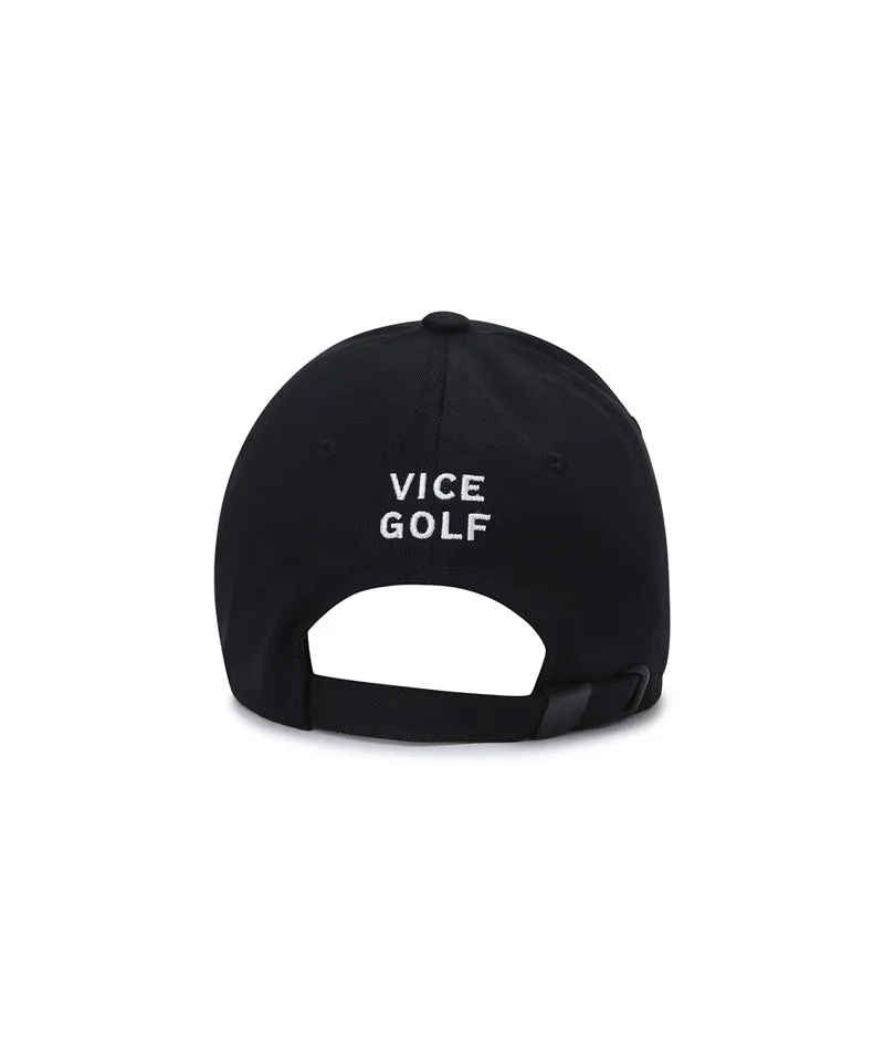 Vice Golf Atelier Florida Color Block Ball Cap - Black