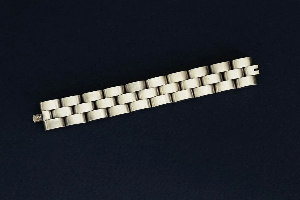 Victorian Gate Link Sterling Silver Bracelet