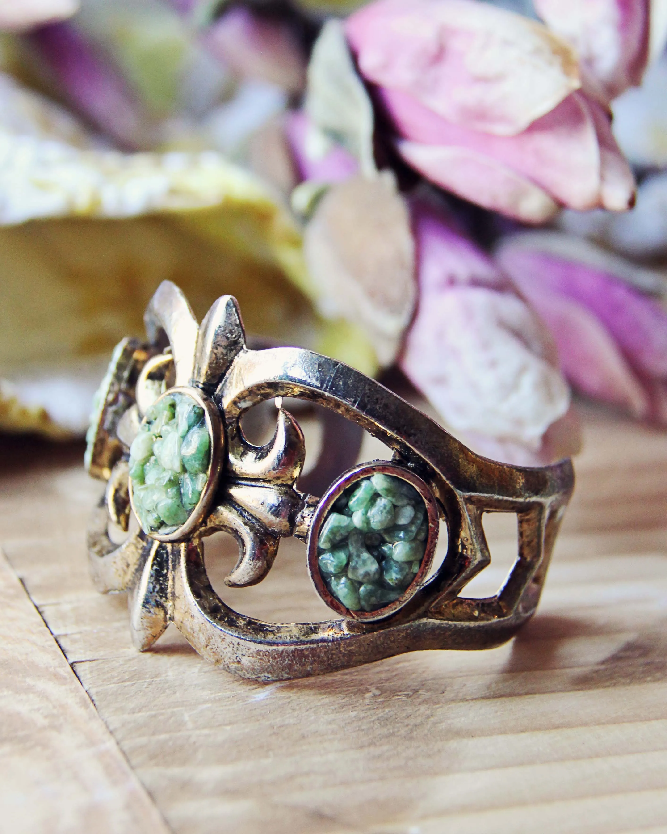 Vintage 60's Scroll Bracelet