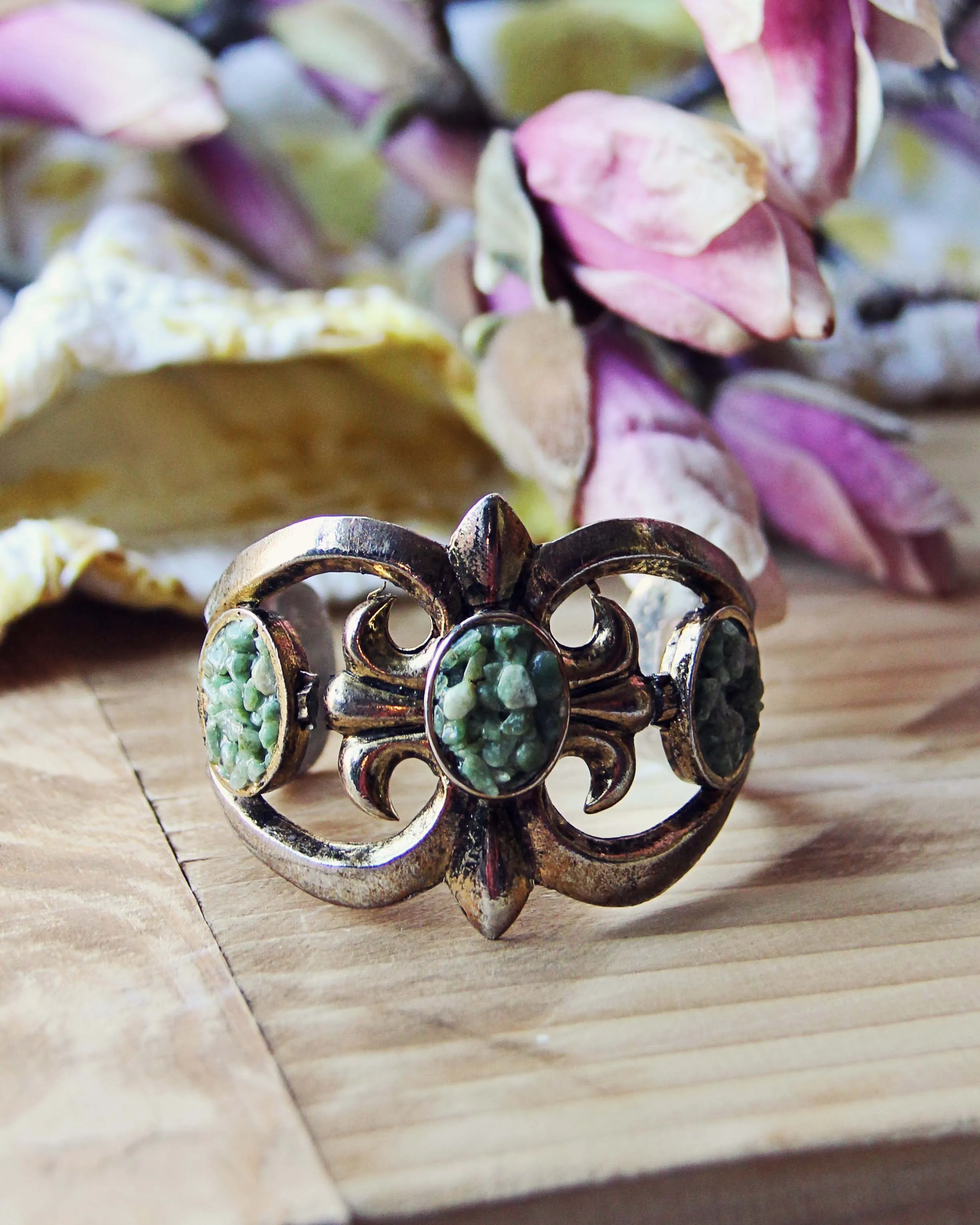 Vintage 60's Scroll Bracelet