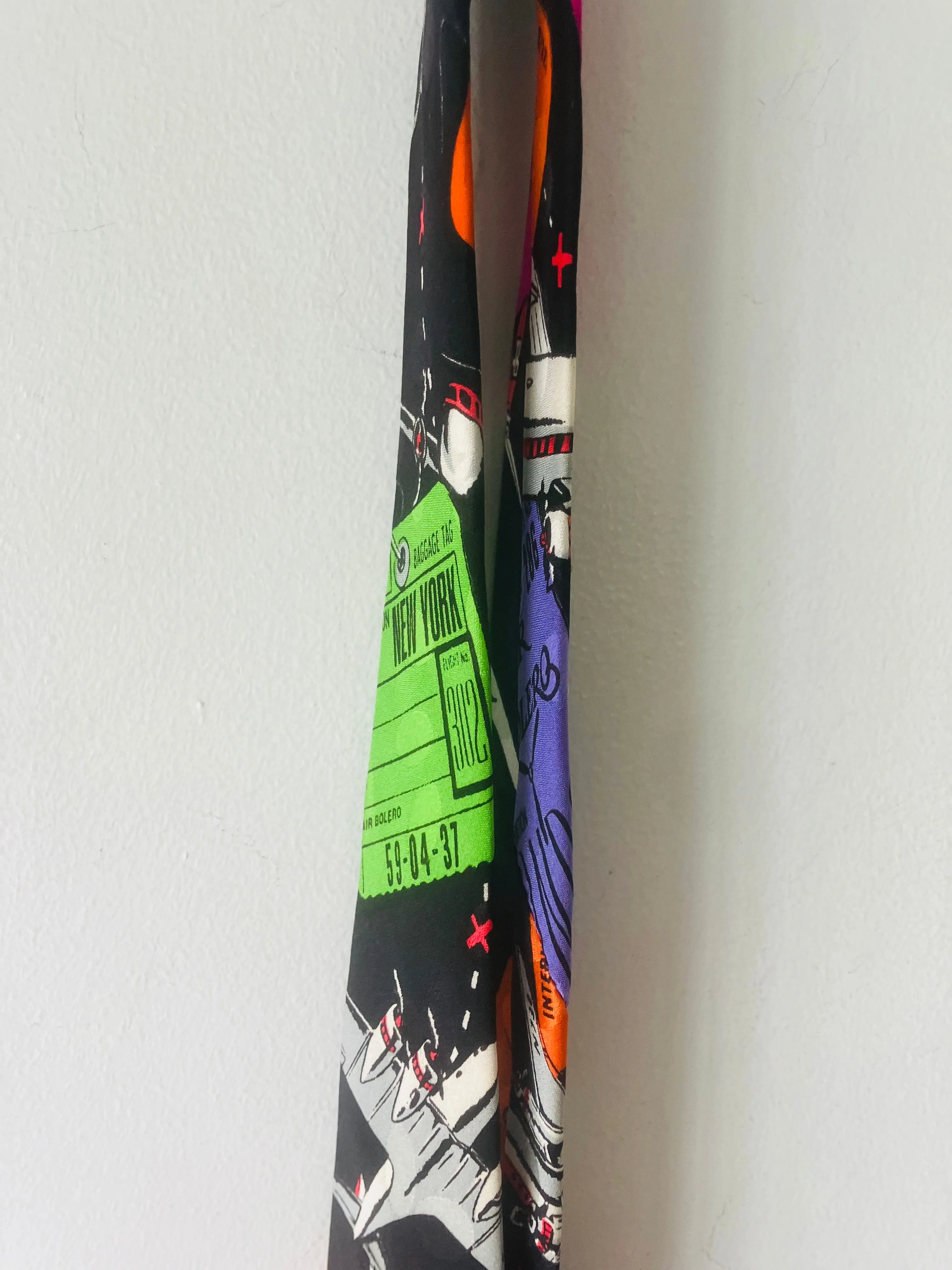 Vintage Addiction by Bolero Silk Airplane Tie