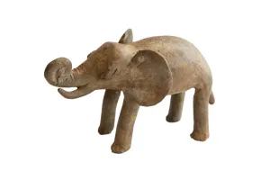 Vintage African Elephant Sculpture