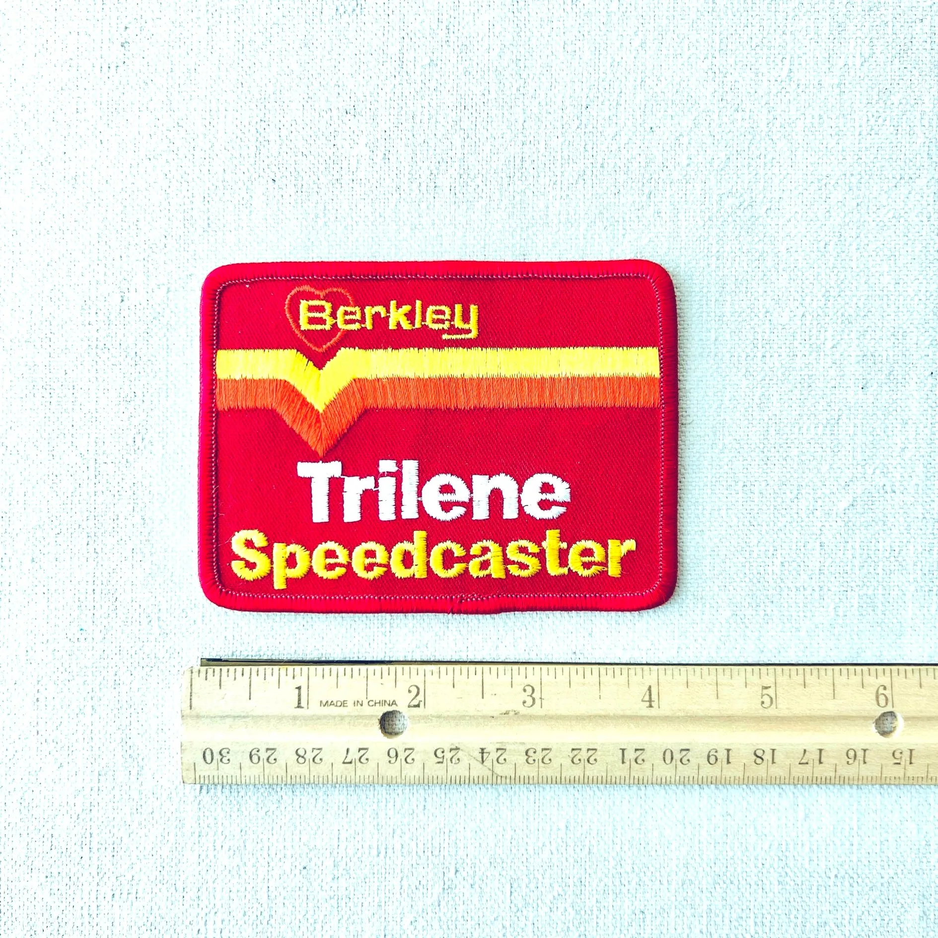 Vintage Berkley Trilene Fishing Patch
