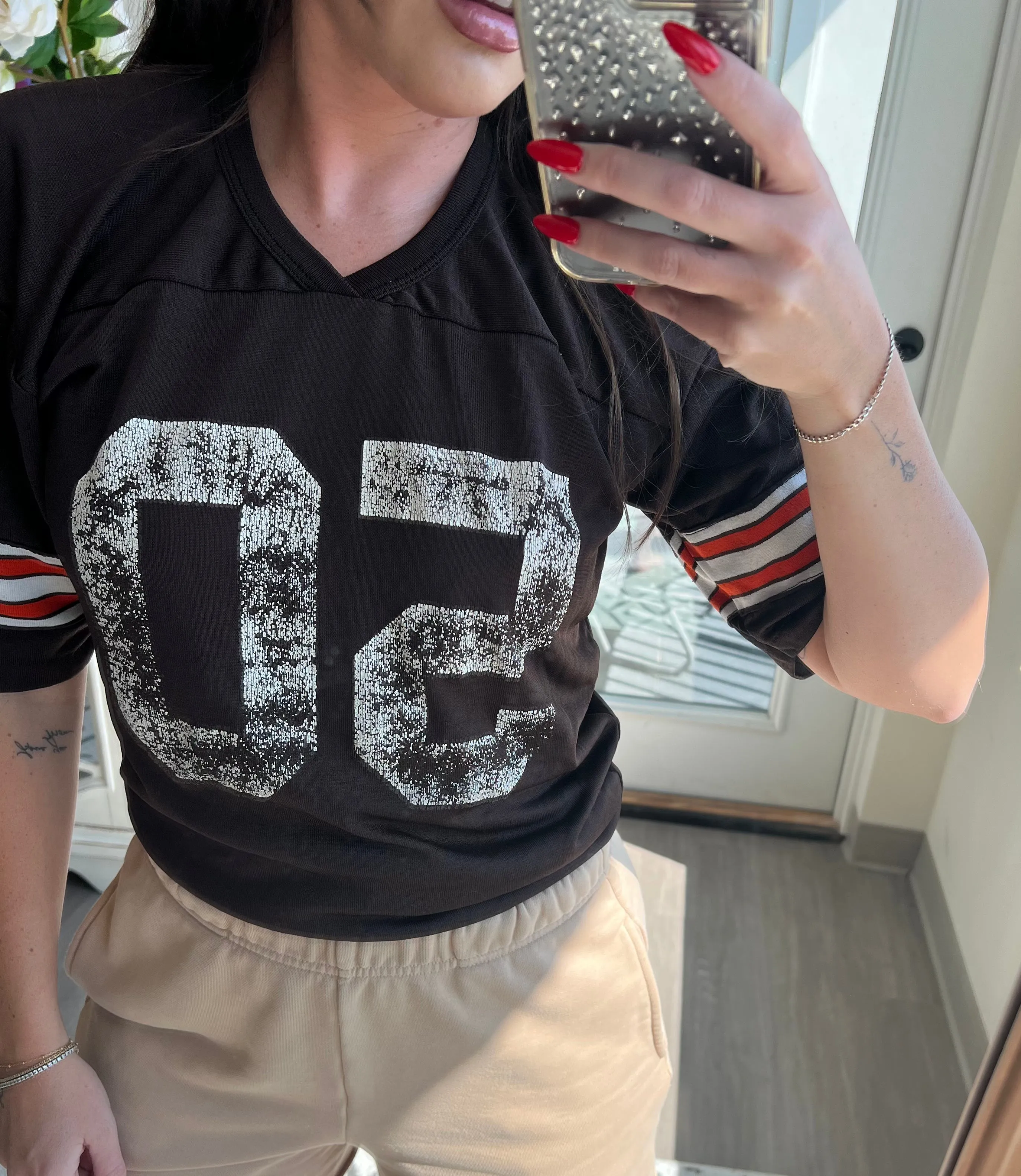 VINTAGE BROWNS JERSEY TEE