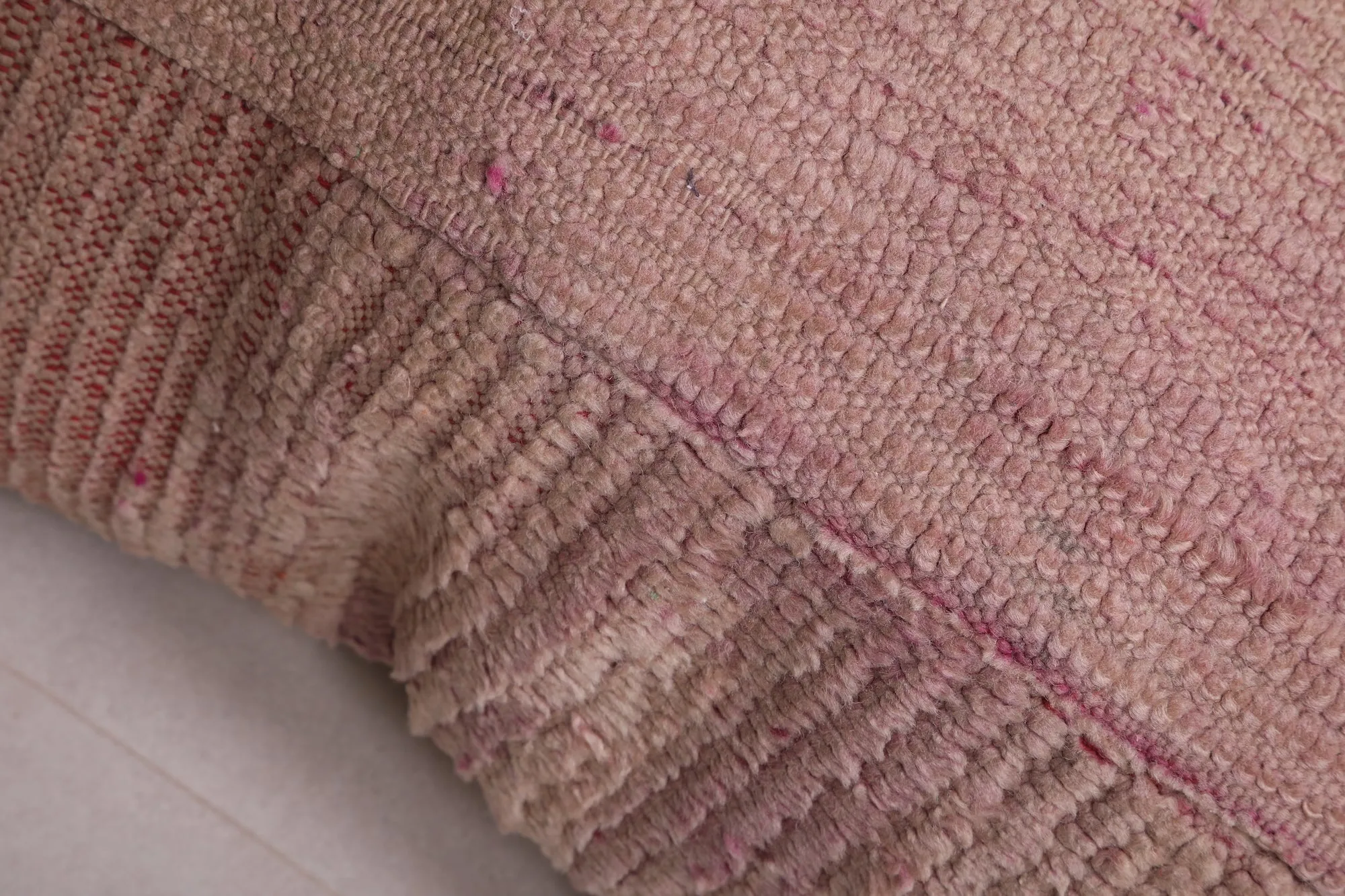 Vintage Handwoven Kilim Pouf Cushion