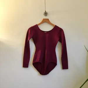 Vintage JCPenny bodysuit one piece onesie leotard // Size Medium // Made in USA