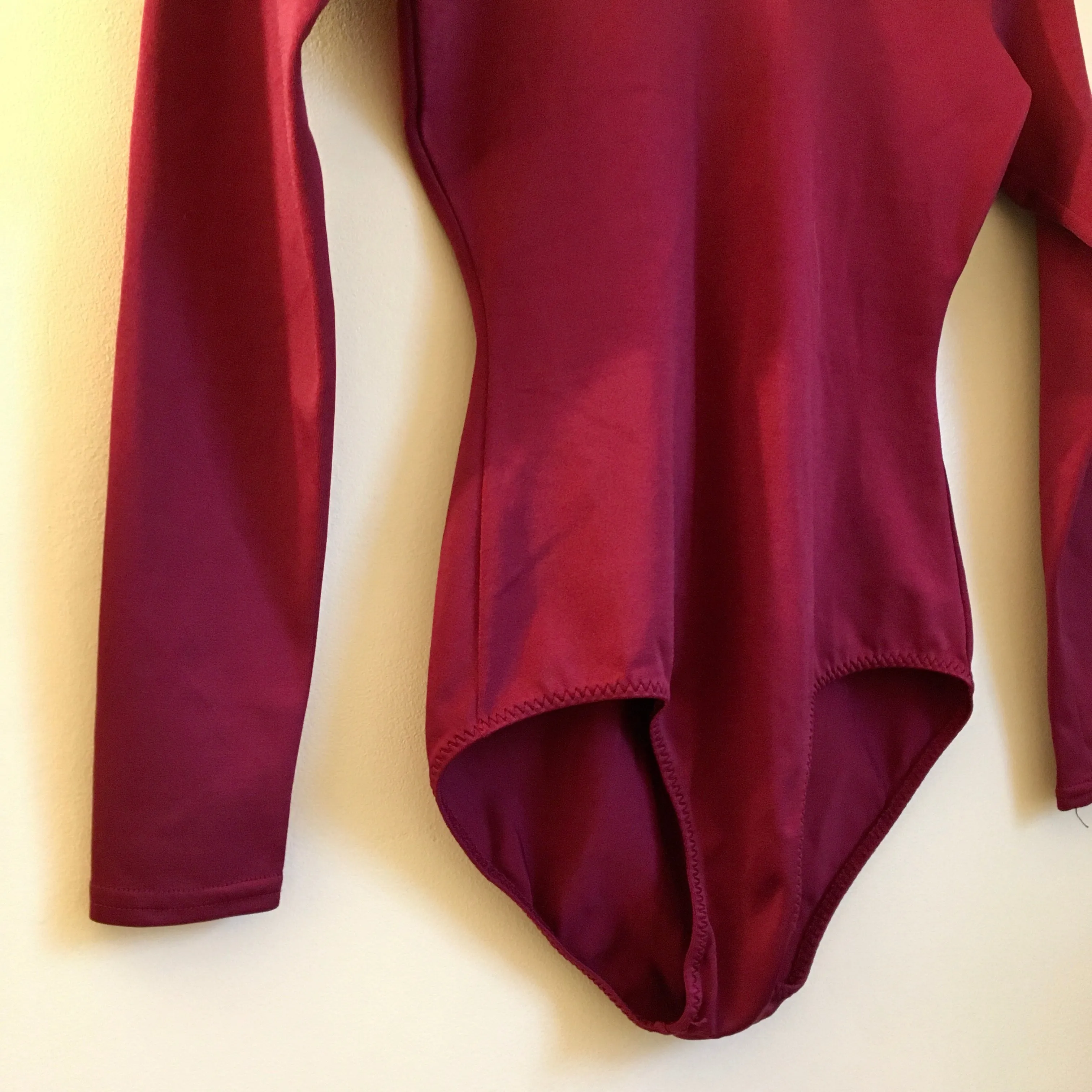 Vintage JCPenny bodysuit one piece onesie leotard // Size Medium // Made in USA