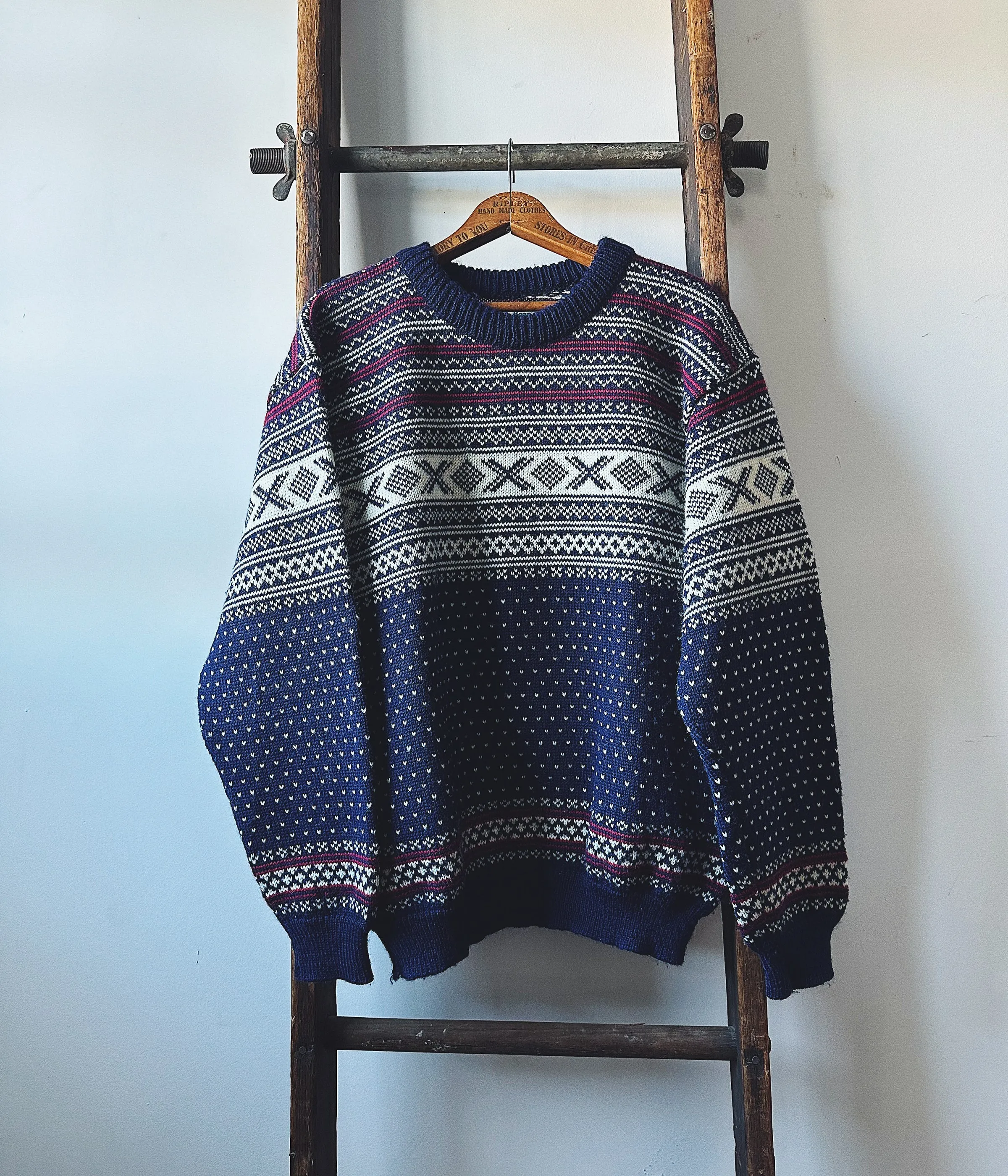 Vintage L.L.Bean Norwegian Sweater – Large