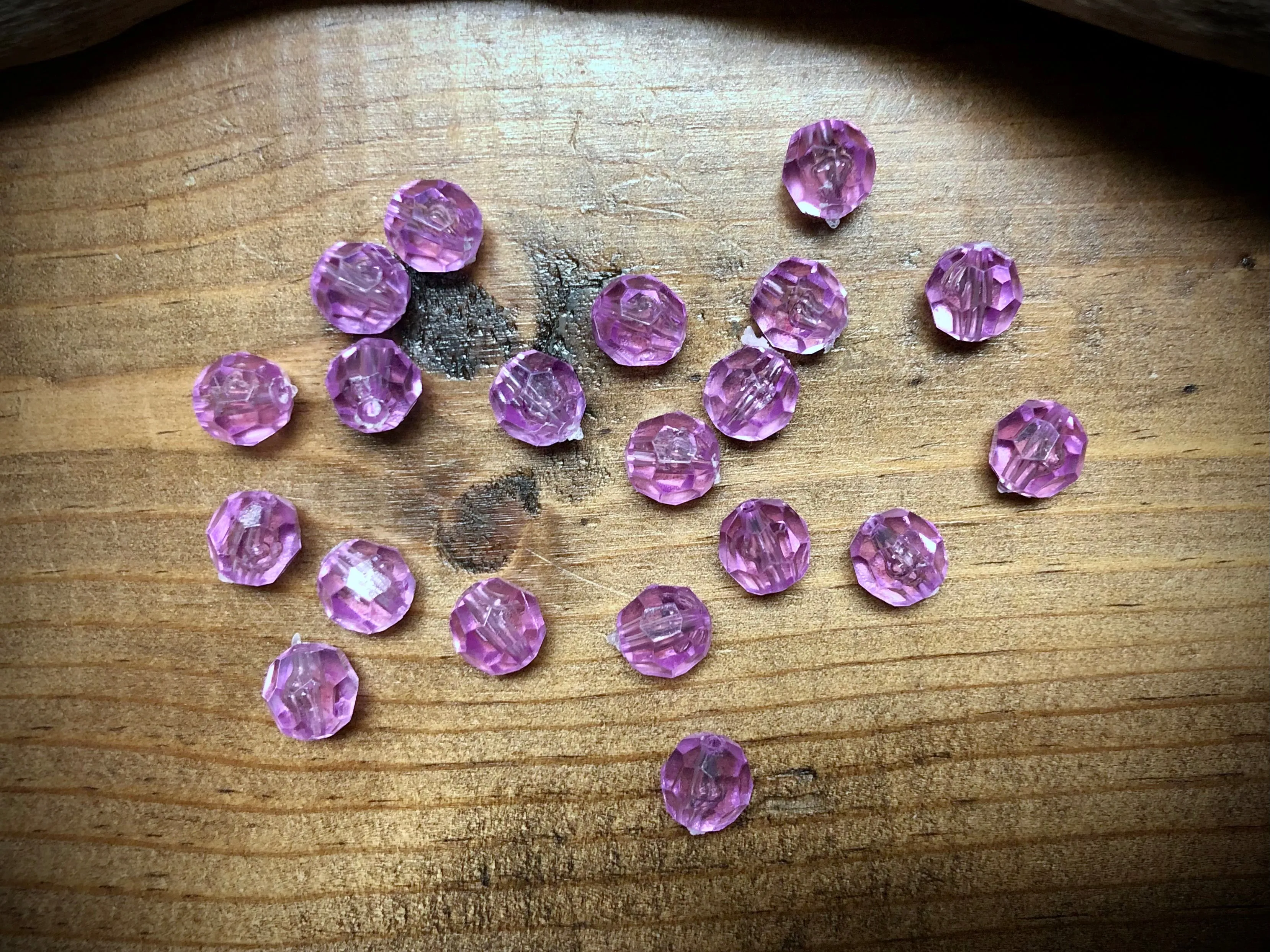Vintage Plastic Bead Lot