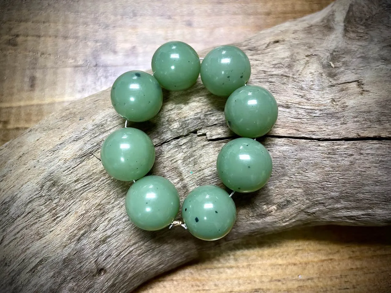 Vintage Plastic Bead Strand