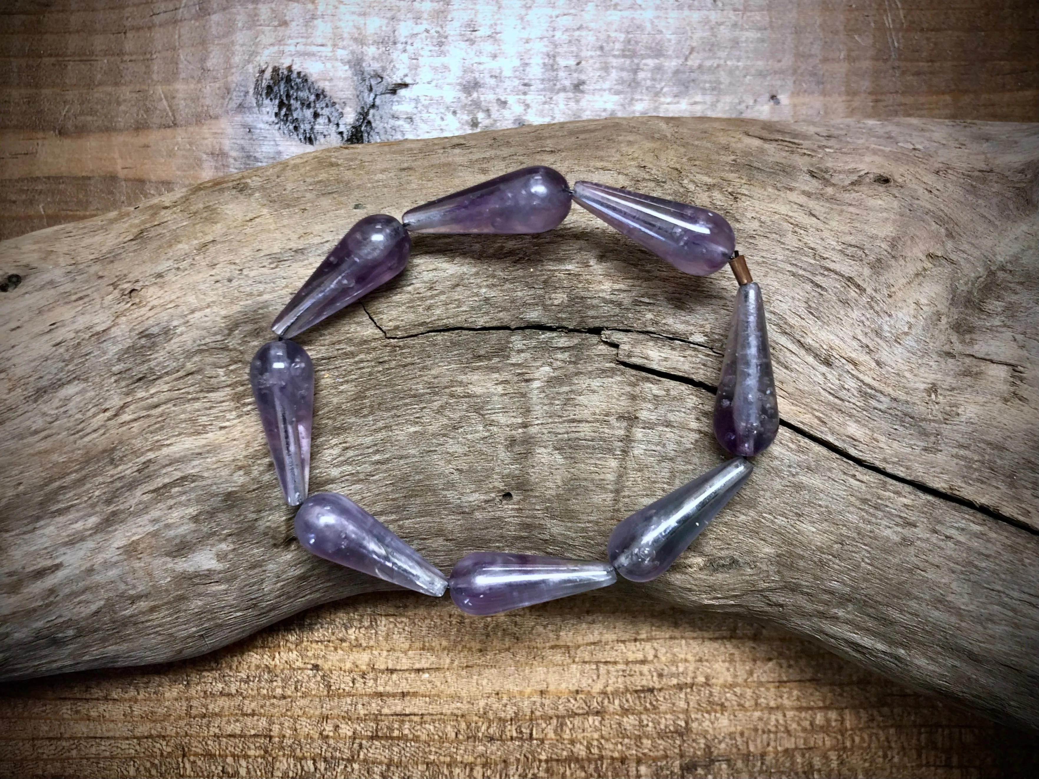 Vintage Plastic Bead Strand