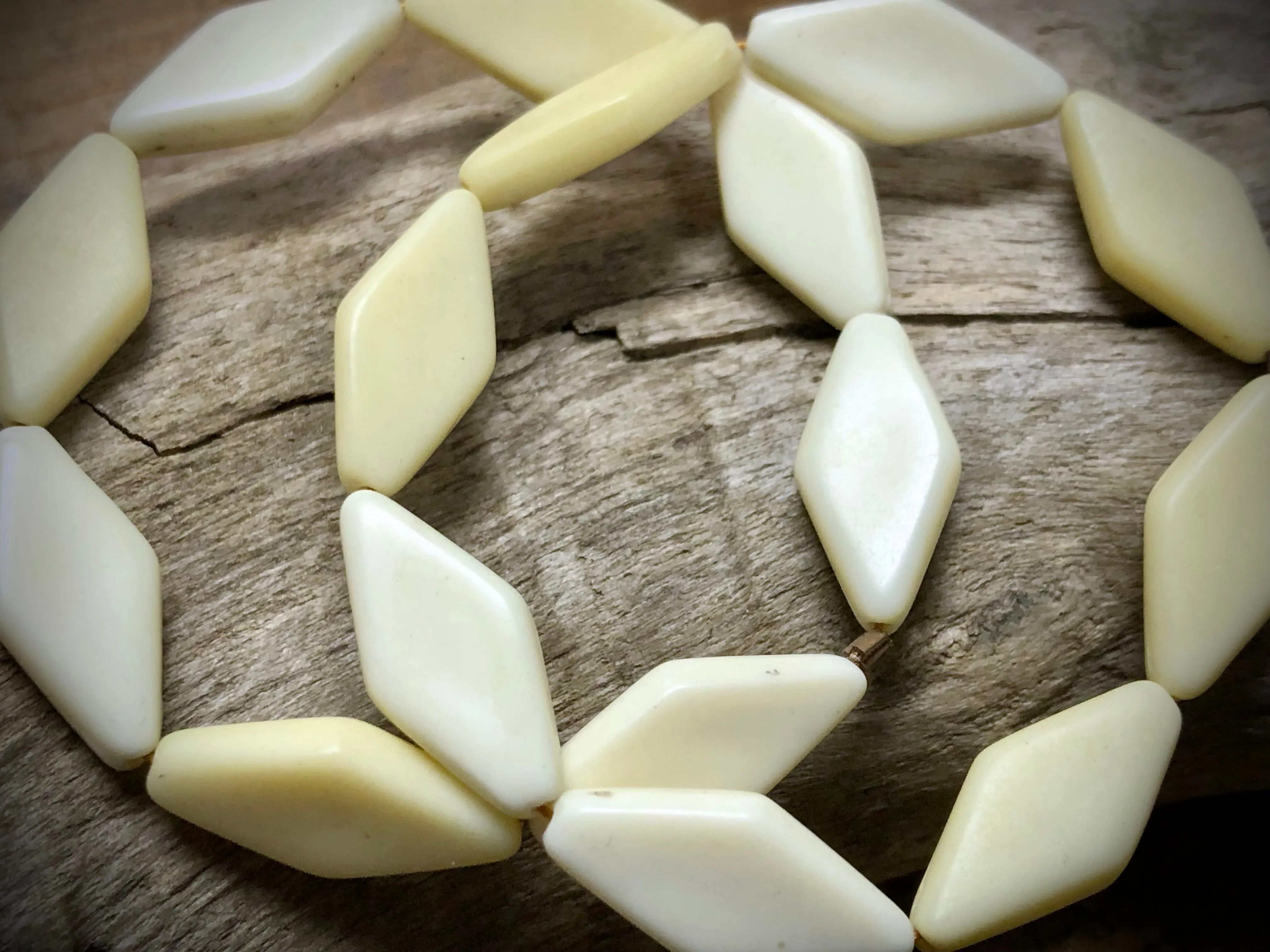 Vintage Plastic Bead Strand