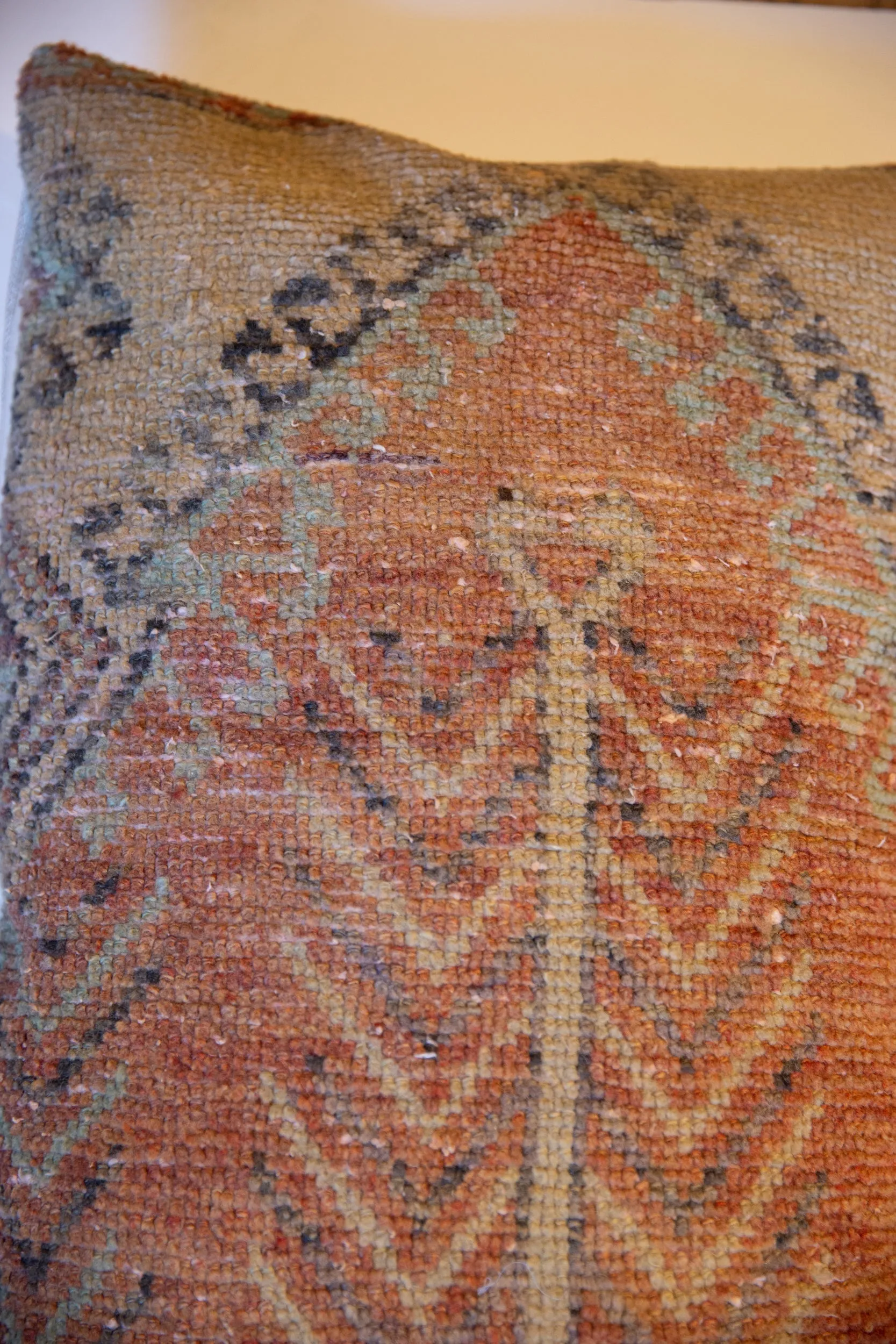 Vintage Rug Fragment Pillow