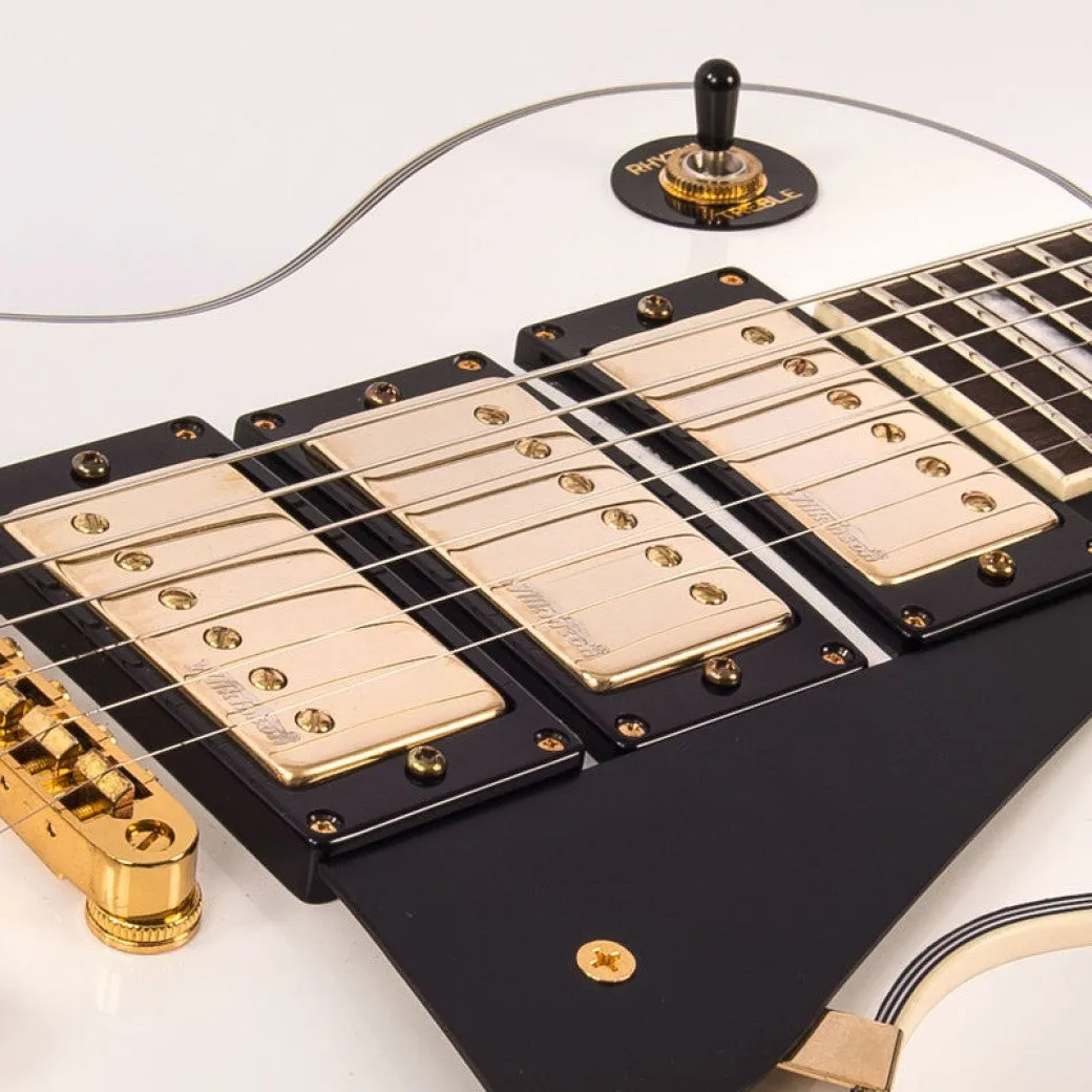 Vintage V1003AW ReIssued Les Paul Arctic White sähkökitara
