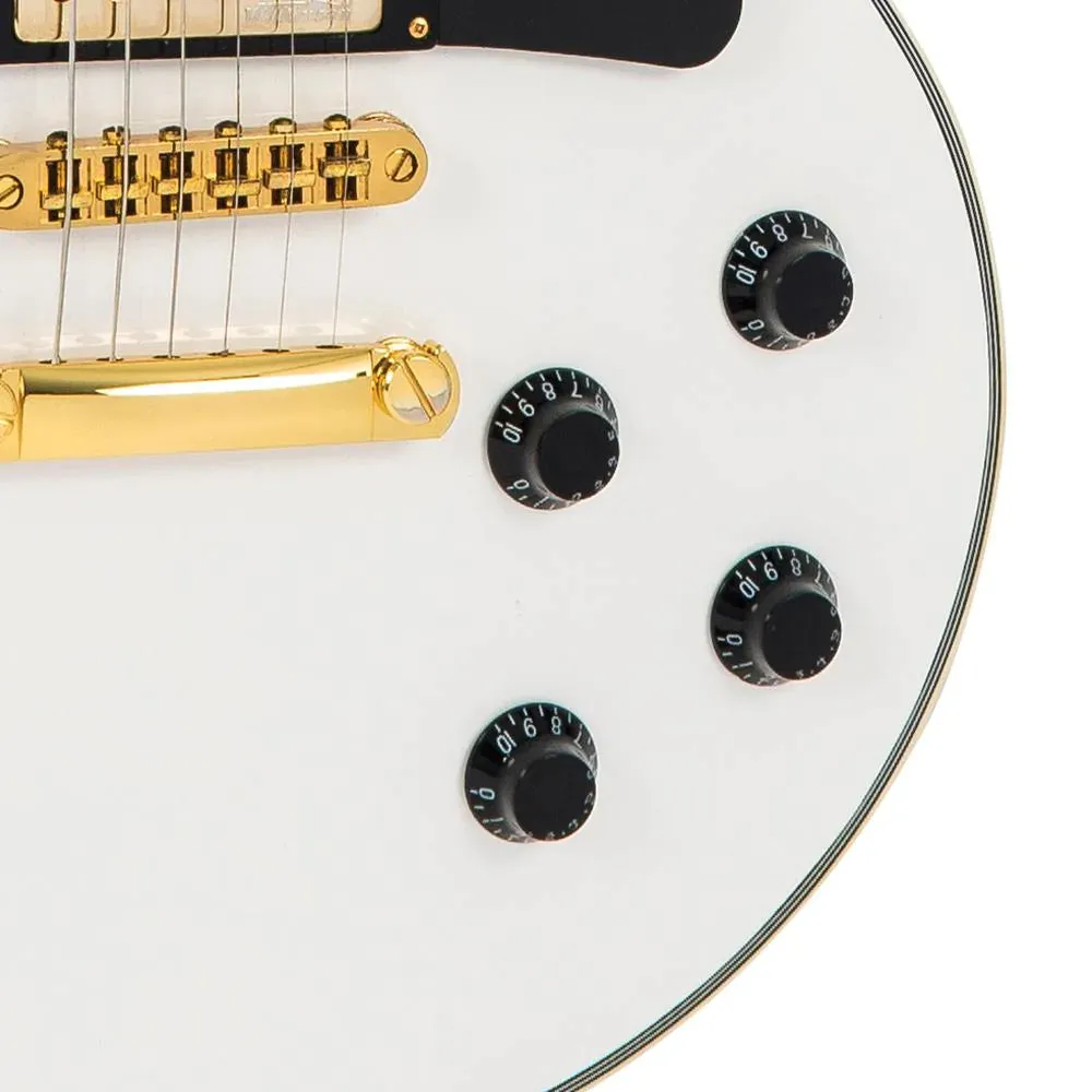 Vintage V1003AW ReIssued Les Paul Arctic White sähkökitara