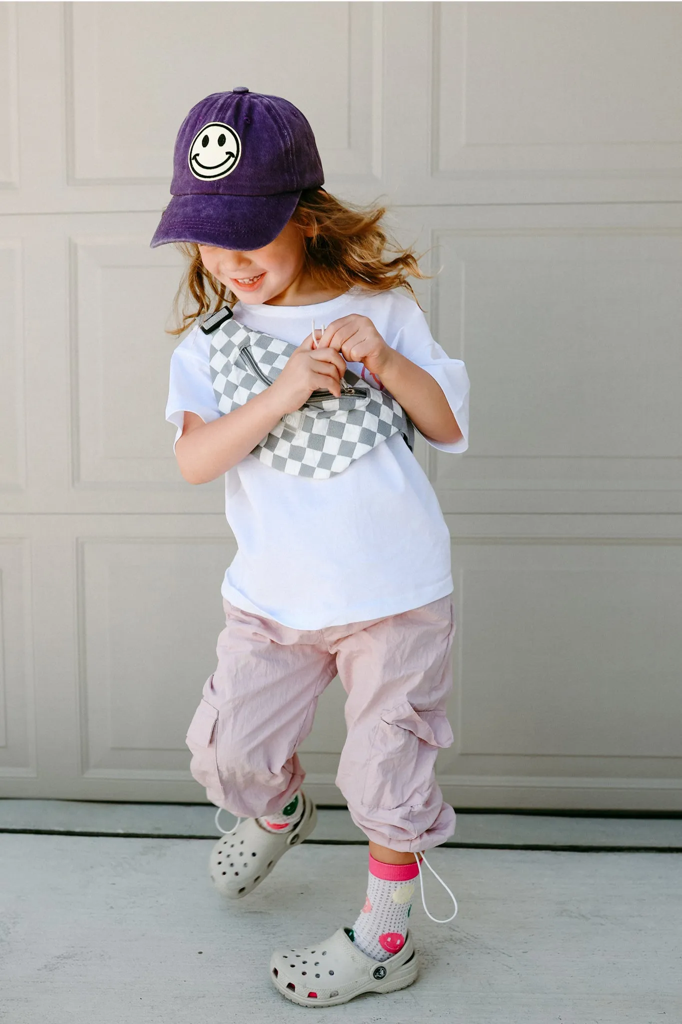 Vintage Wash Smiley Hats