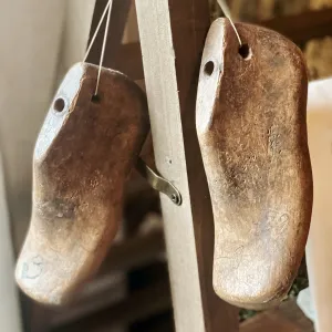 Vintage Wooden Cobbler Shoe Molds - Child