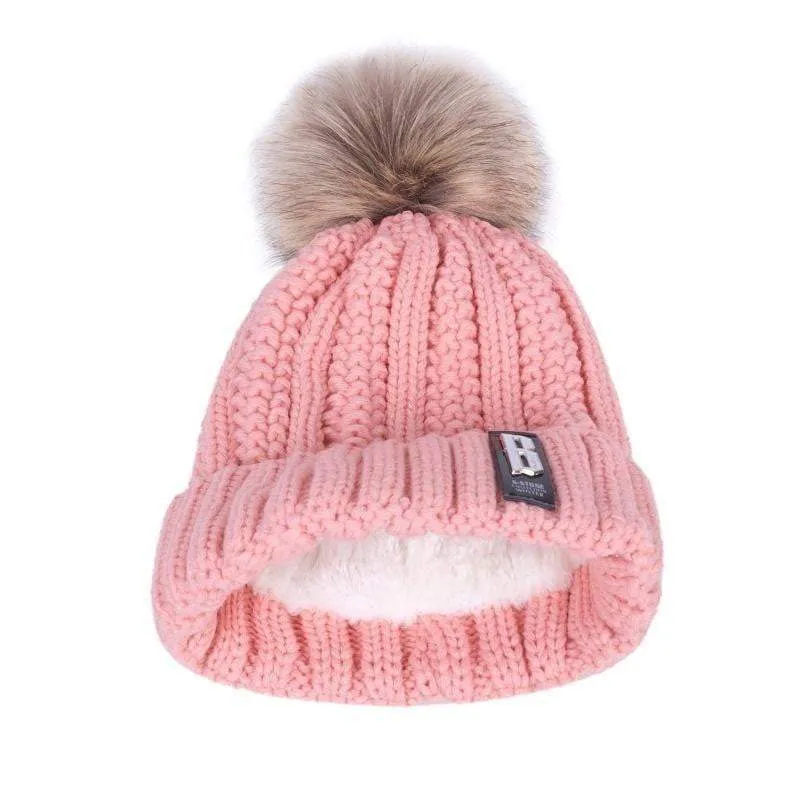 Winter Fashion Cotton Knitted Beanies Caps