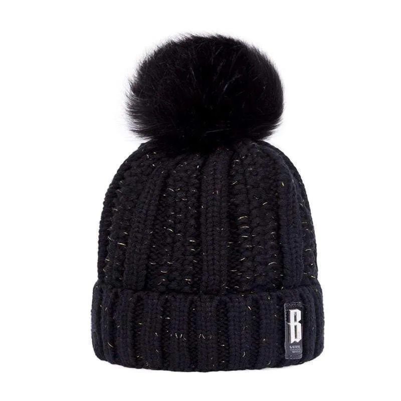 Winter Fashion Cotton Knitted Beanies Caps