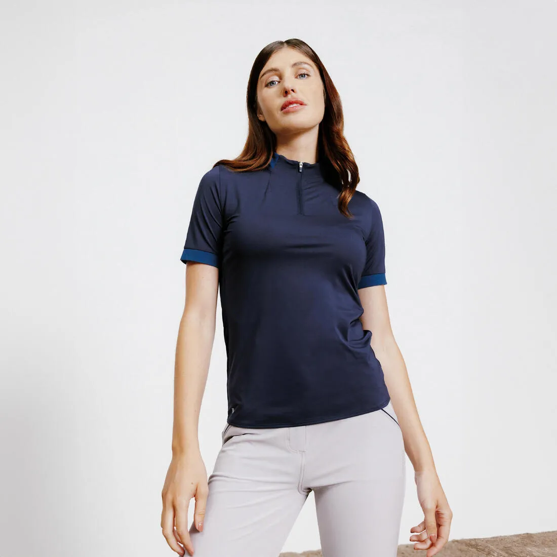 Women's Horse Riding Short-Sleeved Heritage Polo Shirt