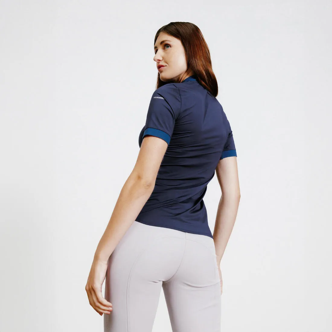 Women's Horse Riding Short-Sleeved Heritage Polo Shirt