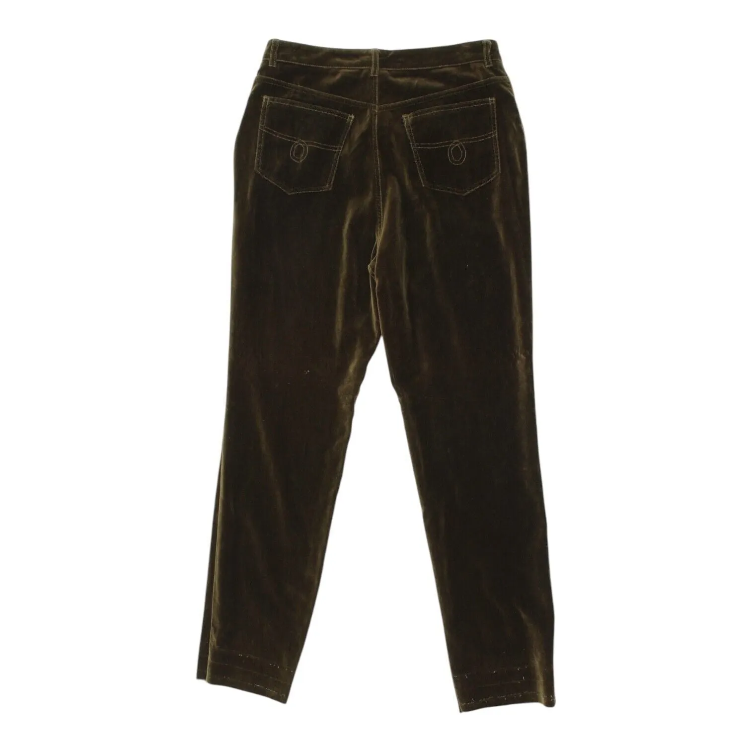 Yves Saint Laurent Velvet Trousers | Vintage Mens Brown High End Designer VTG